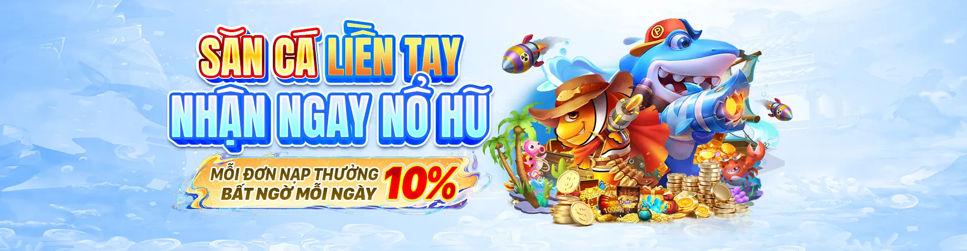 Hình ảnh chính game Bắn Cá e28vn với đồ họa sống động và các loài cá đa dạng, thể hiện sự hứng khởi khi săn thưởng.
